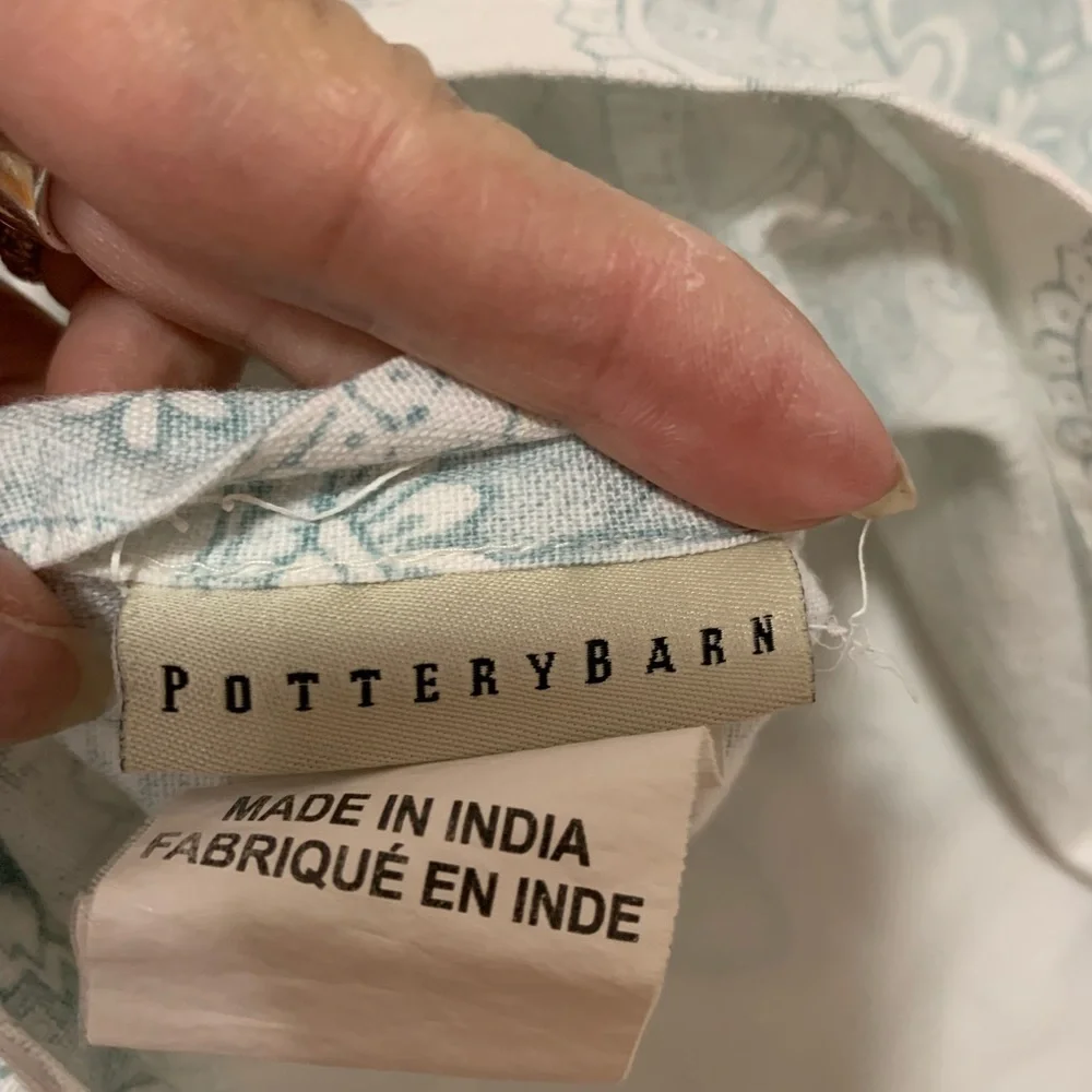 Pottery Barn Euro shams